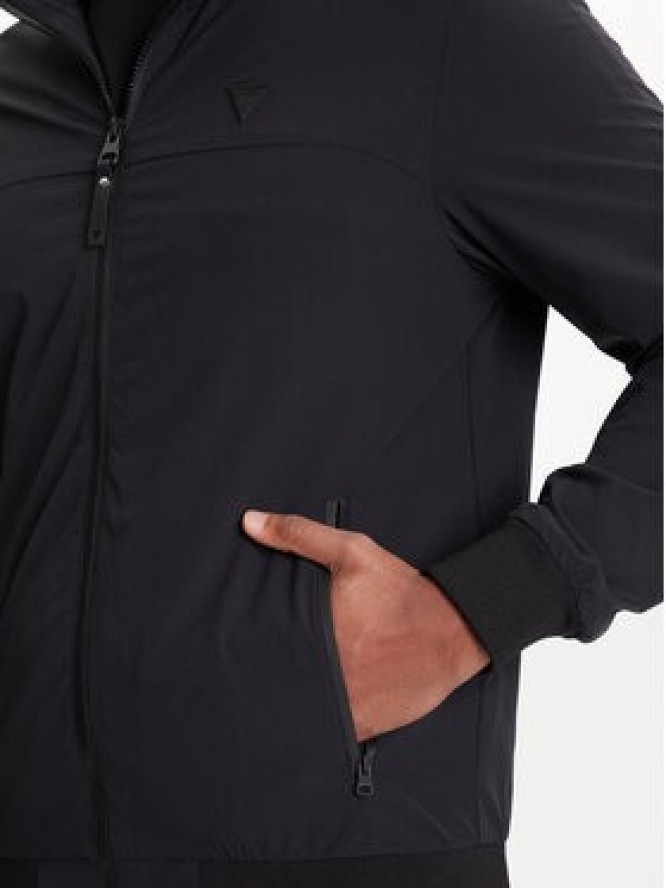Guess Kurtka przejściowa Z5YL07 WH2H0 Czarny Regular Fit