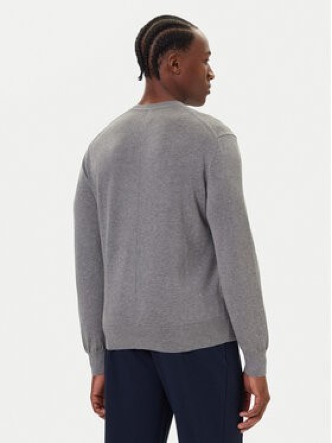 Calvin Klein Sweter LV040BM343 Szary Regular Fit