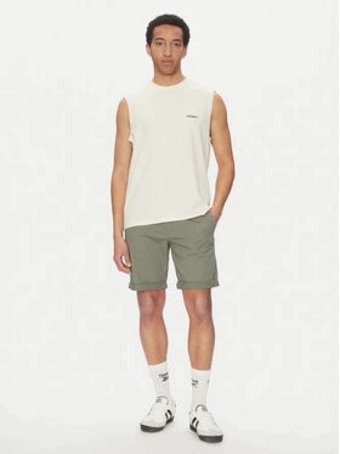 Jack & Jones Szorty materiałowe Dave 12182549 Zielony Regular Fit