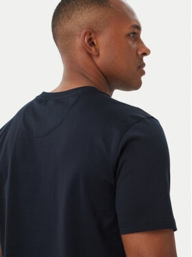 Beverly Hills Polo Club T-Shirt P-FW26M-TS1536 Granatowy Regular Fit
