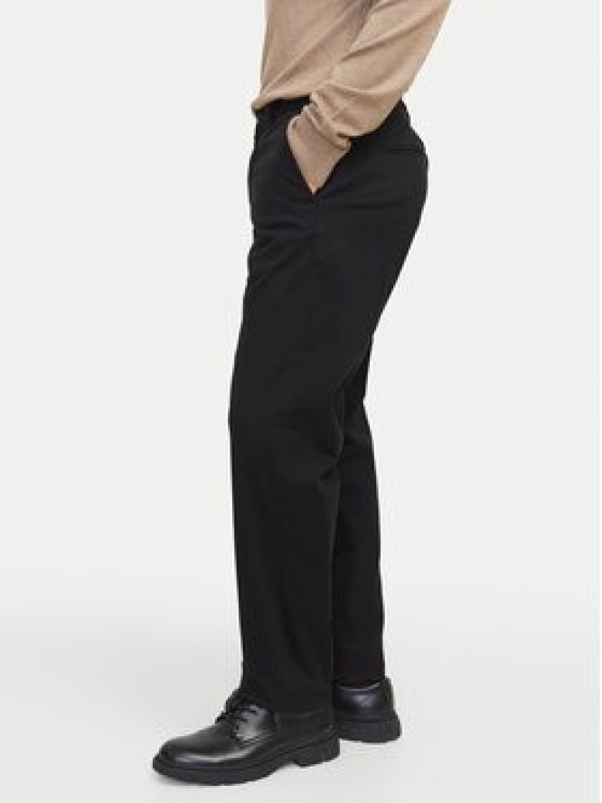 Jack & Jones Chinosy Kane 12268490 Czarny Regular Fit
