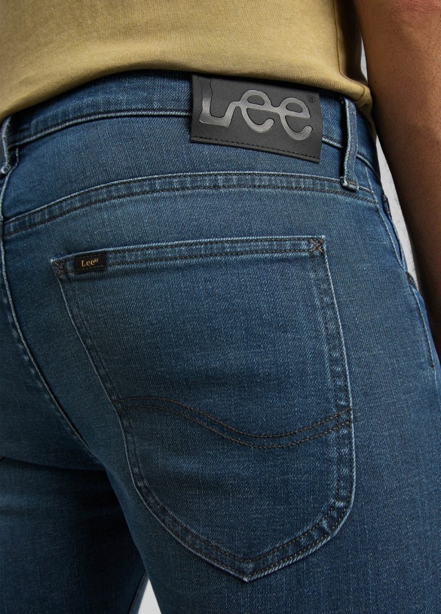 LEE LUKE MĘSKIE SPODNIE JEANSOWE STEEL BLUE L719PTFN 112321995