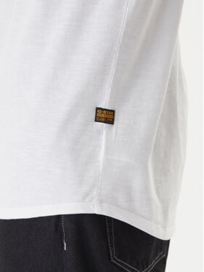 G-Star Raw T-Shirt Lash Back D26043-C372 Biały Relaxed Fit