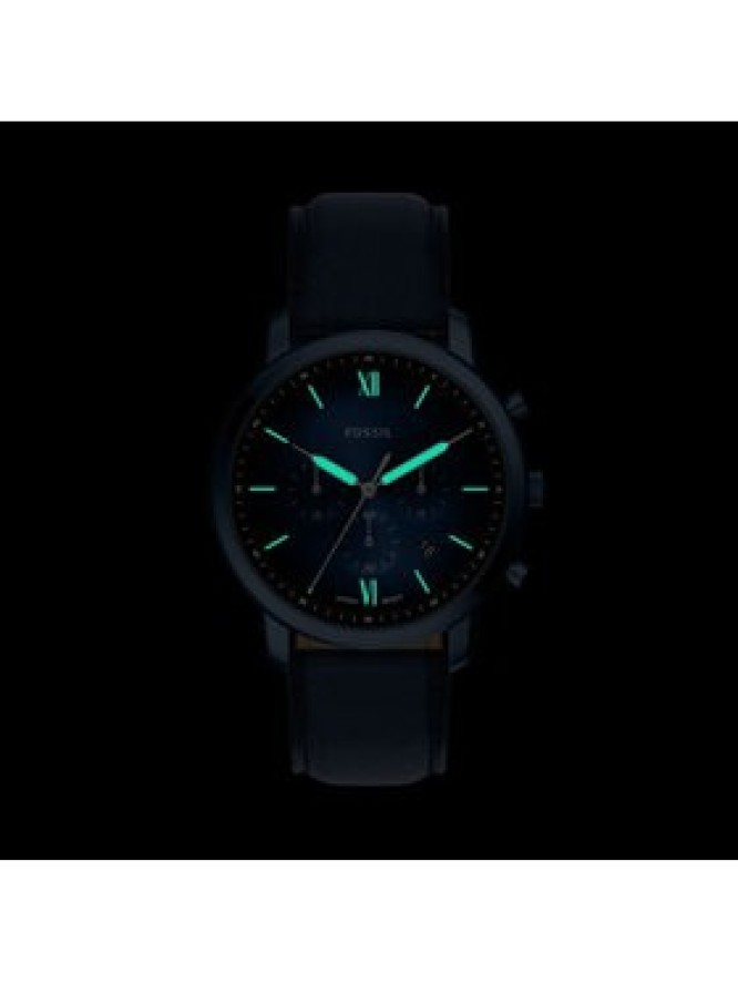 Fossil Zegarek Neutra FS6168 Granatowy
