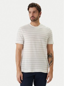 BOSS T-Shirt H-Taut 235 50559166 Écru Regular Fit