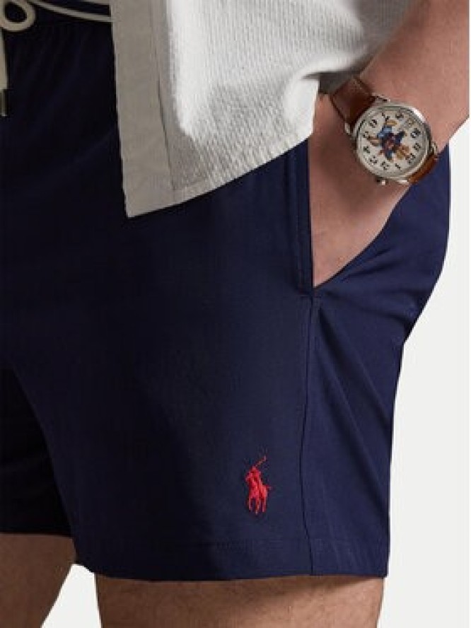 Polo Ralph Lauren Szorty kąpielowe 710B16721004 Granatowy Slim Fit