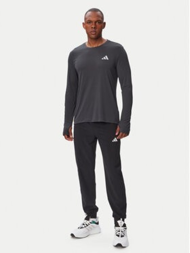 adidas Koszulka techniczna Essentials Climacool KG3206 Szary ciemny Regular Fit