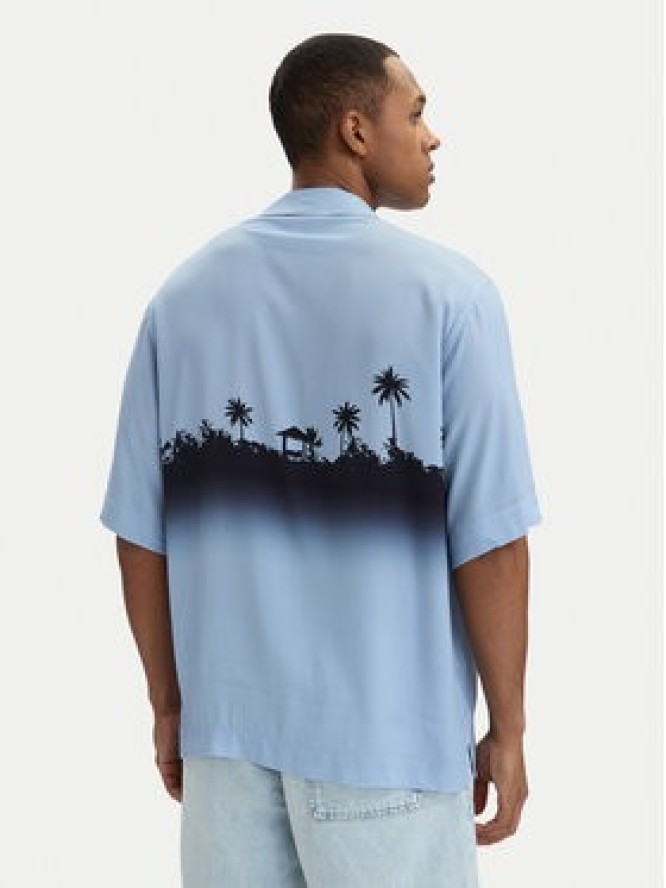 BOSS Koszula Lapisy_M 50559633 Błękitny Relaxed Fit