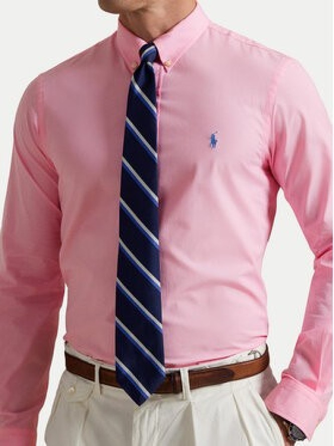 Polo Ralph Lauren Koszula 710929348003 Różowy Slim Fit