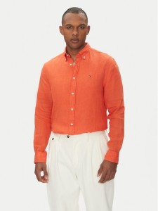 Tommy Hilfiger Koszula MW0MW34602 Pomarańczowy Regular Fit