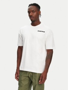 Kappa T-Shirt Nyle 351S5GW Biały Regular Fit