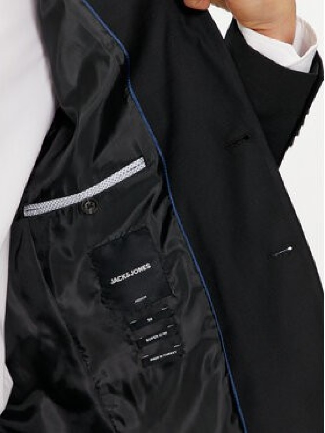 Jack & Jones Garnitur Solaris 12148166 Czarny Super Slim Fit
