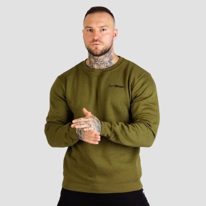 Bluza męska fitness bez kaptura Basic