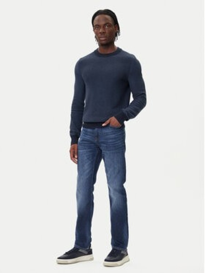 BOSS Jeansy Delaware Bo 50549523 Granatowy Slim Fit