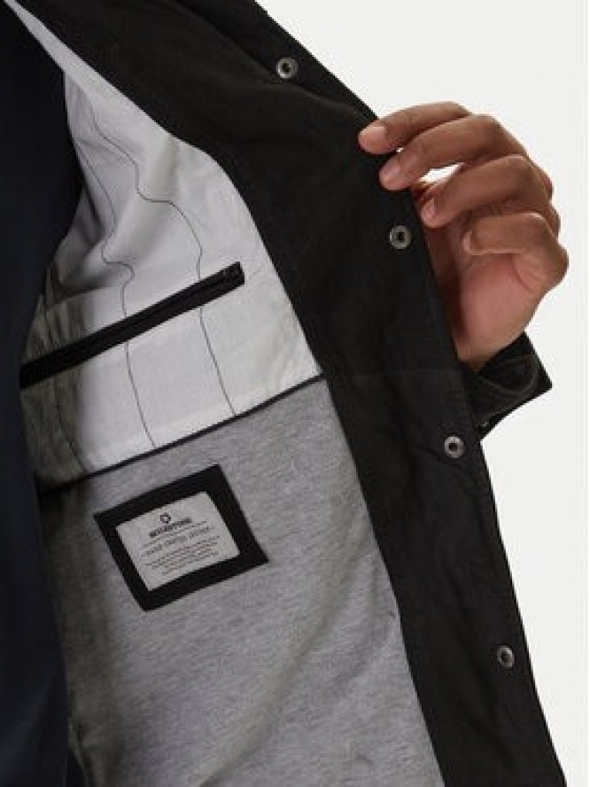 Milestone Kurtka skórzana Valerio 612205 60790 Czarny Slim Fit