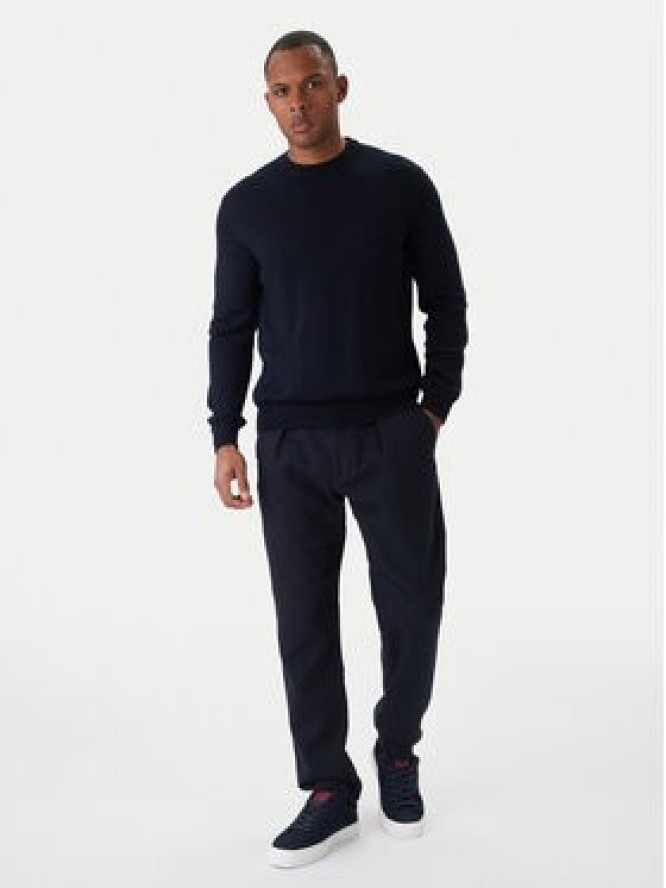 Paul&Shark Sweter 99311027 Granatowy Regular Fit