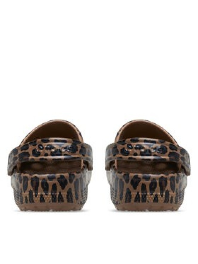Crocs Klapki Classic Animal Clog 211800 Brązowy