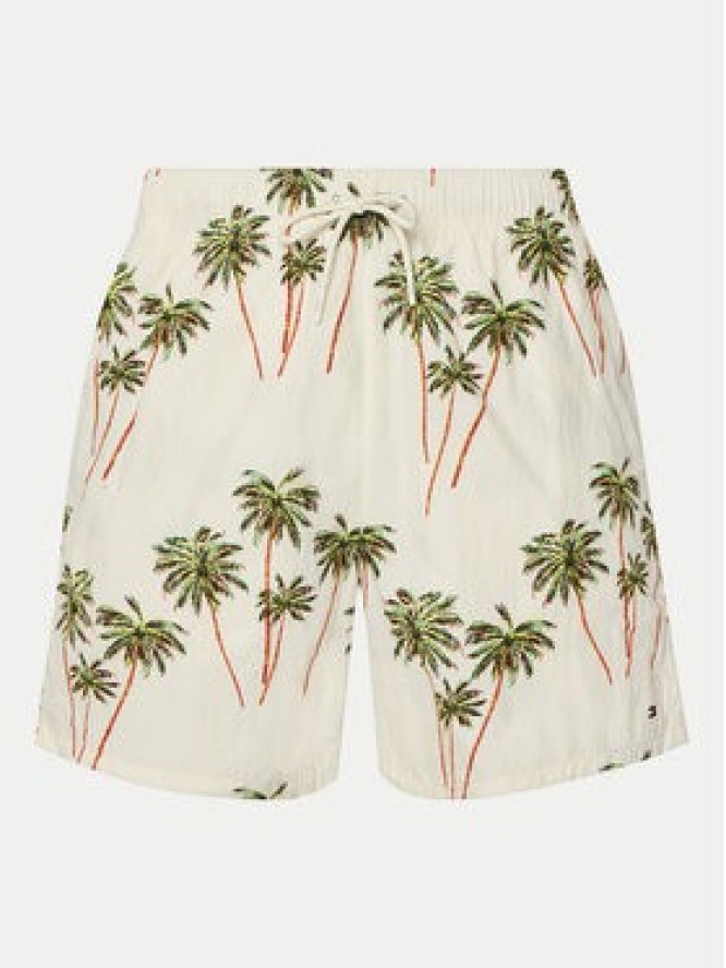 Tommy Hilfiger Szorty kąpielowe UM0UM03491 Beżowy Regular Fit