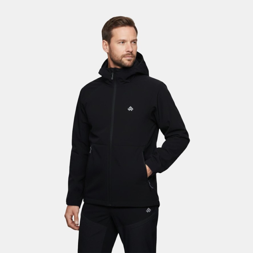 Kurtka męska utralekka softshell Alpinus Arbent