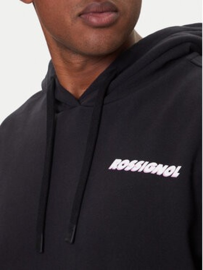 Rossignol Bluza Waterfall RLOMS02 Czarny Regular Fit