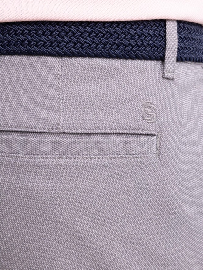 Spodnie męskie chinosy jasnoszare Erhati 901