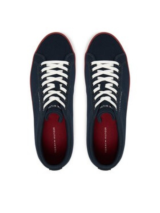 Tommy Hilfiger Tenisówki Harlem Core Ii Seasonal Textile FM0FM05820 Granatowy