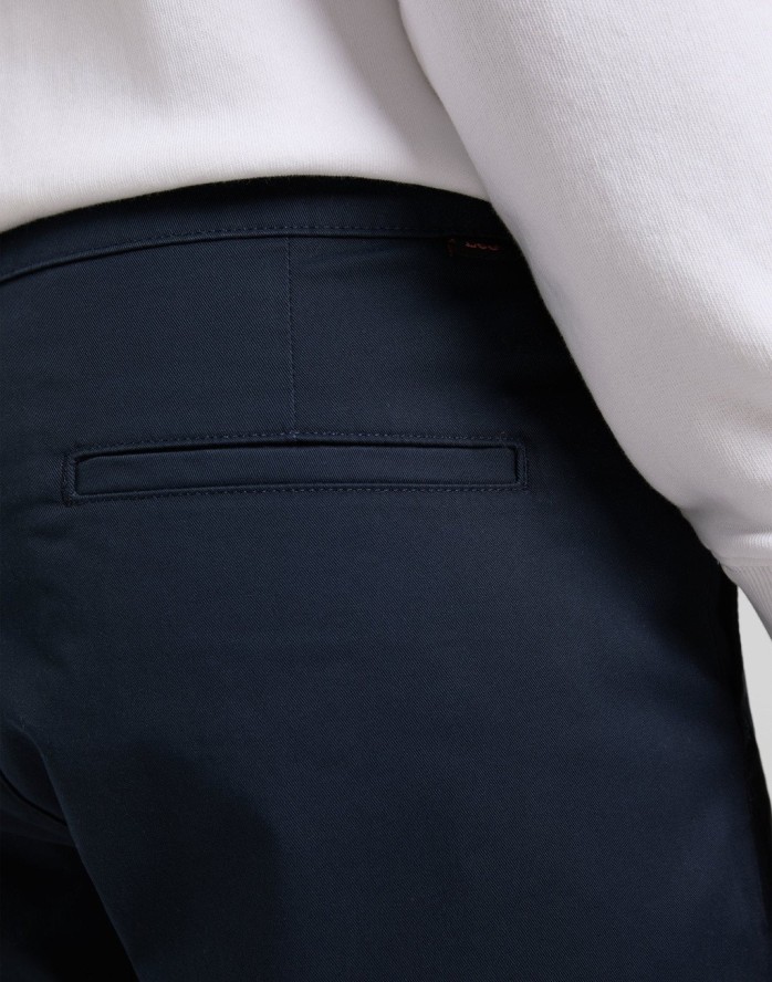 LEE MĘSKIE SPODNIE CHINO LEE REGULAR CHINO DEEP NAVY 112145530