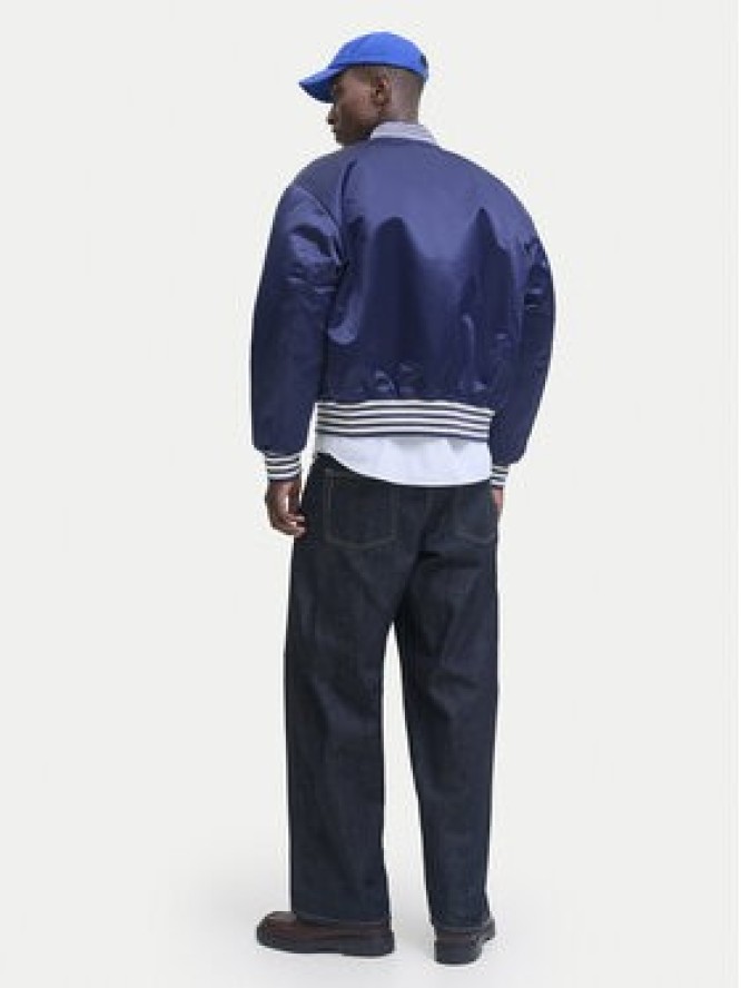 Jack & Jones Kurtka bomber Meadows 12282953 Niebieski Regular Fit