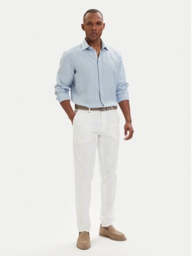 HUGO Koszula Valerio 50562694 Niebieski jasny Modern Fit