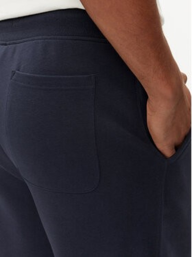 Gant Spodnie dresowe Shield 2009026 Granatowy Regular Fit