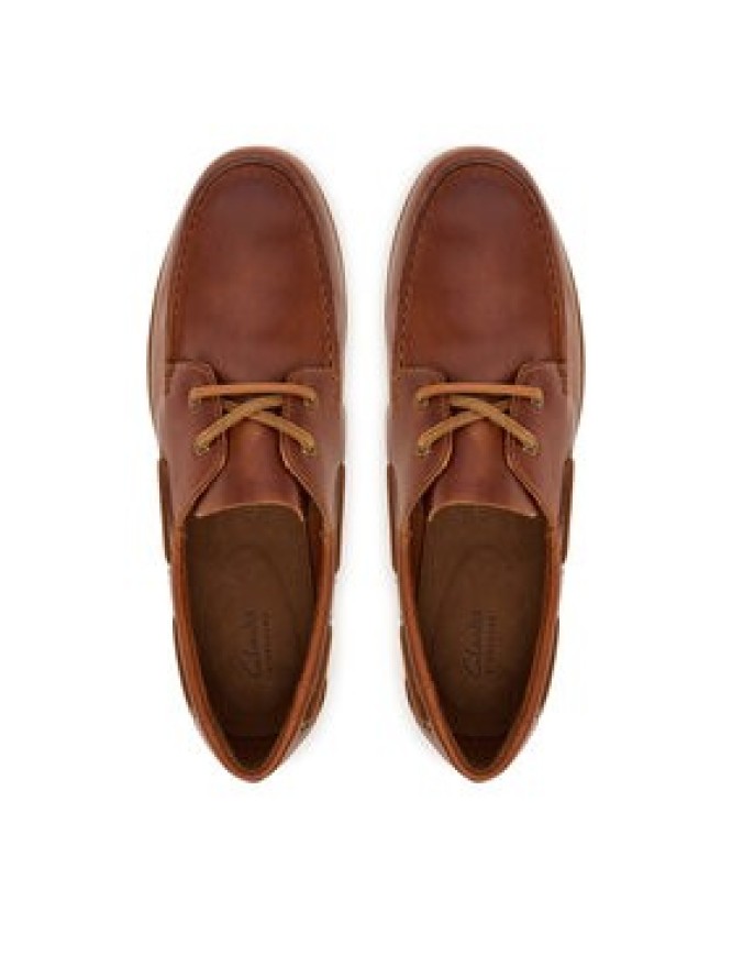 Clarks Półbuty Charmouth Lace 26186434 Brązowy
