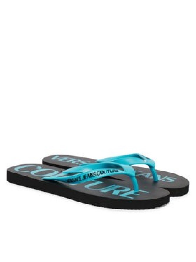 Versace Jeans Couture Japonki 80YA3SQ7 ZSS81 Turkusowy