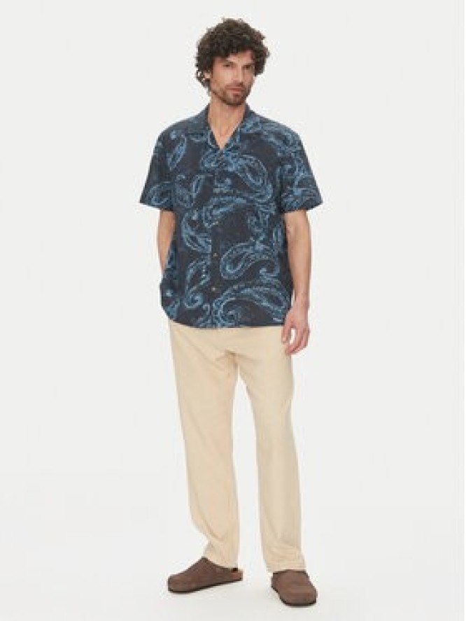 Liu Jo Koszula QA5103 T1999 M9542 Granatowy Regular Fit