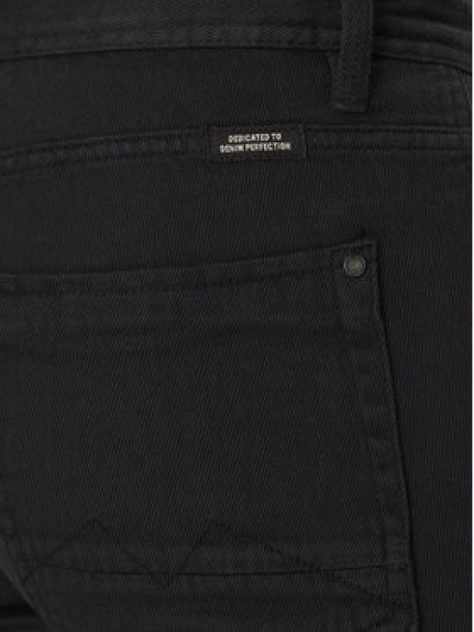 Blend Szorty jeansowe 20718128 Czarny Regular Fit