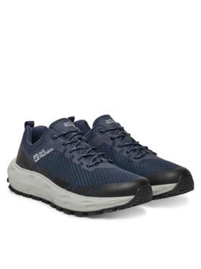 Jack Wolfskin Sneakersy -Hike Ventura Lite Xt Vent Low M A64206 Granatowy