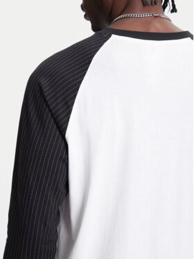 adidas Longsleeve Wabash Baseball JW0164 Biały Loose Fit