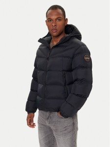 Napapijri Kurtka zimowa A-Molveno NP0A88V2 Czarny Regular Fit