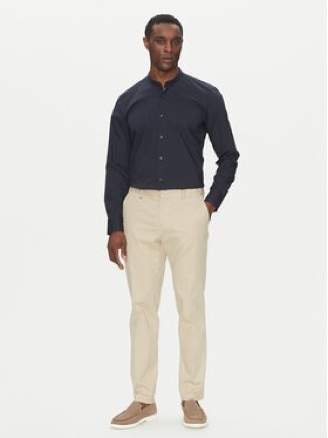 BOSS Koszula H-HANK-S-STAN-C3-252 50539176 Granatowy Slim Fit