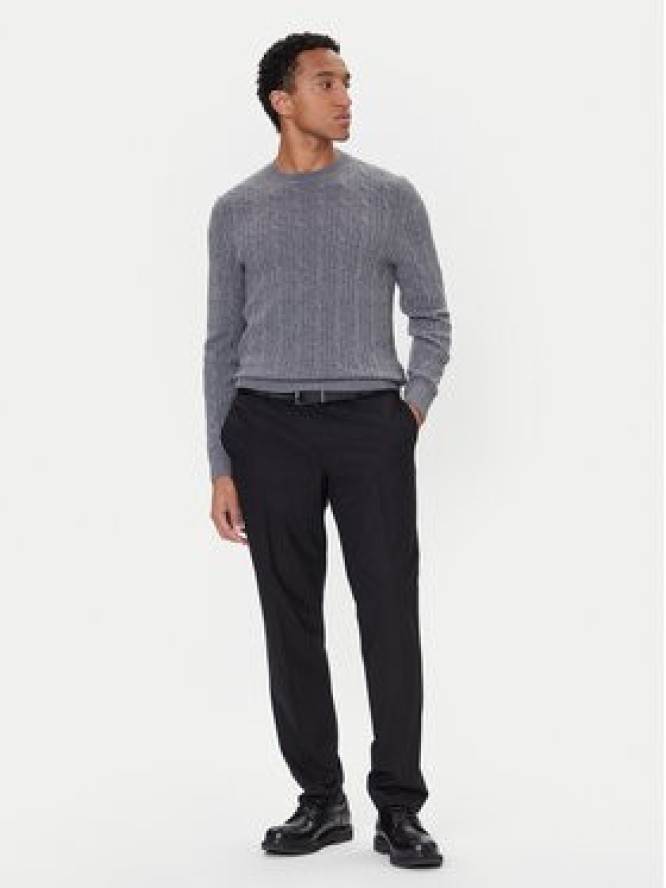 BOSS Sweter H-Hetico 50549975 Szary Regular Fit