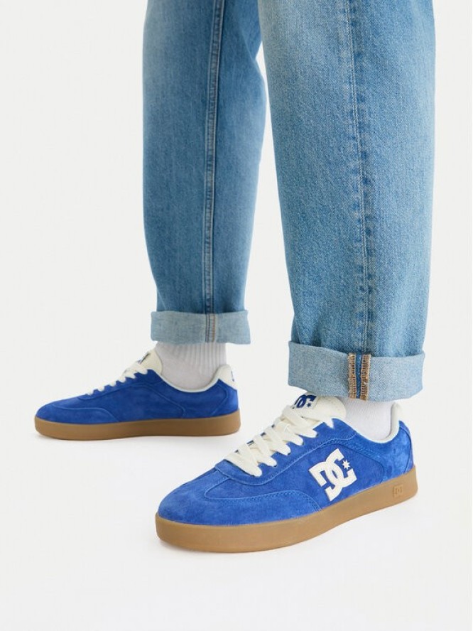 DC Shoes Sneakersy EO-MP40-853SHC Niebieski