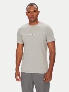 Tommy Hilfiger T-Shirt UM0UM03525 Szary Regular Fit