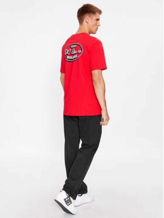 DC Shoes T-Shirt Truckin Tees Rqr7 ADYZT05284 Czerwony Regular Fit