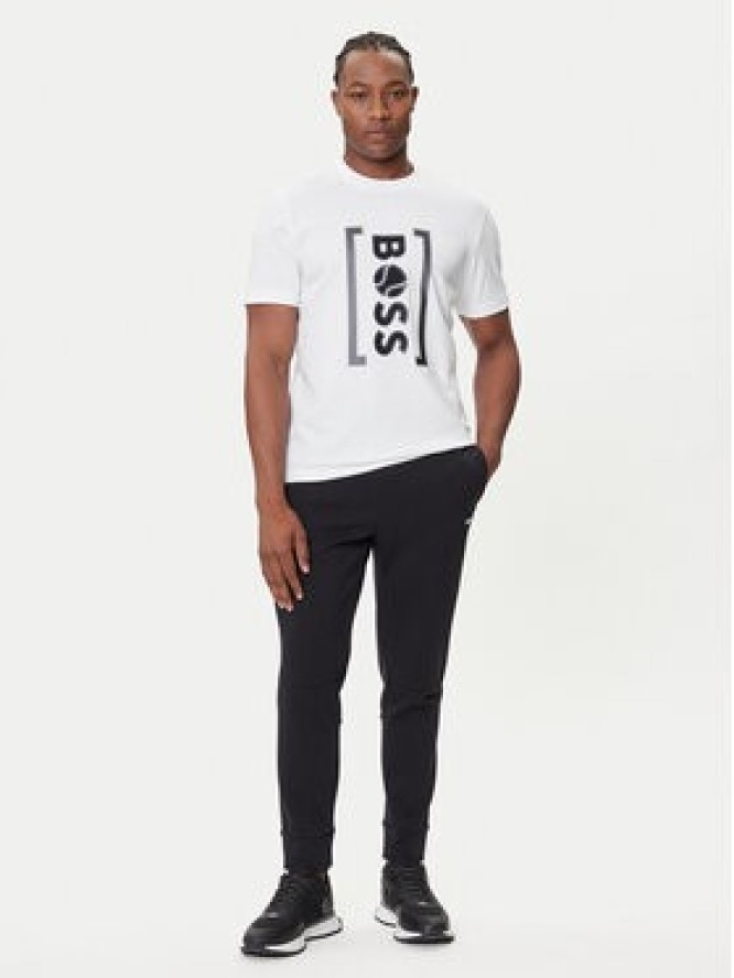 BOSS Spodnie dresowe Zone 50543070 Czarny Regular Fit