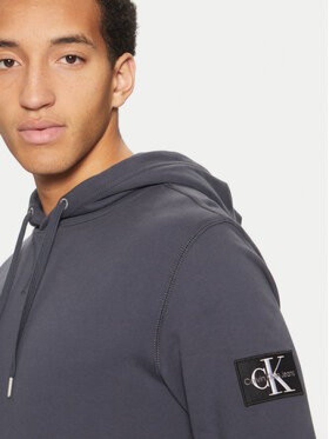 Calvin Klein Jeans Bluza J30J323430 Granatowy Regular Fit