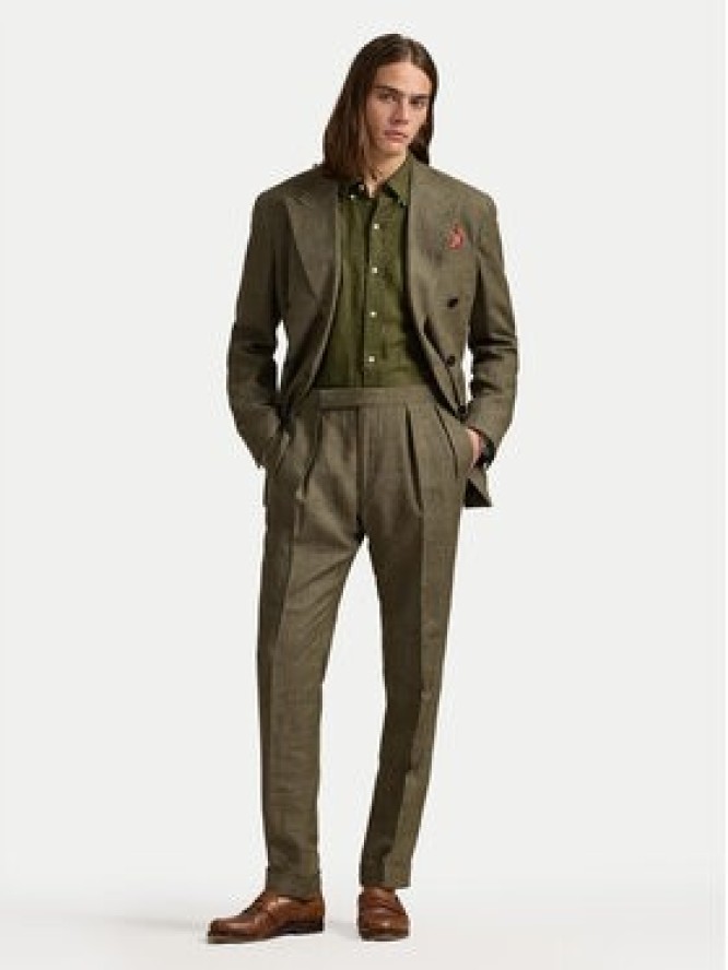 Polo Ralph Lauren Koszula 710968915006 Khaki Slim Fit