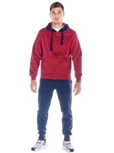Bluza z bawełna z kaptur na co dzień na siłownię