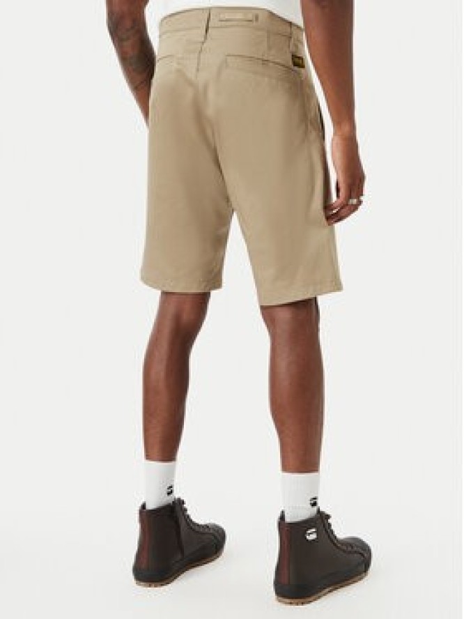 G-Star Raw Szorty materiałowe Bronson 3.0 D26337-5126 Beżowy Regular Fit