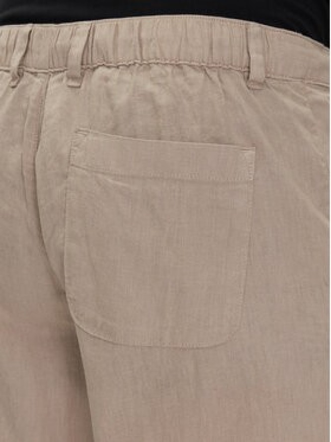 Selected Homme Szorty materiałowe 16097541 Beżowy Loose Fit