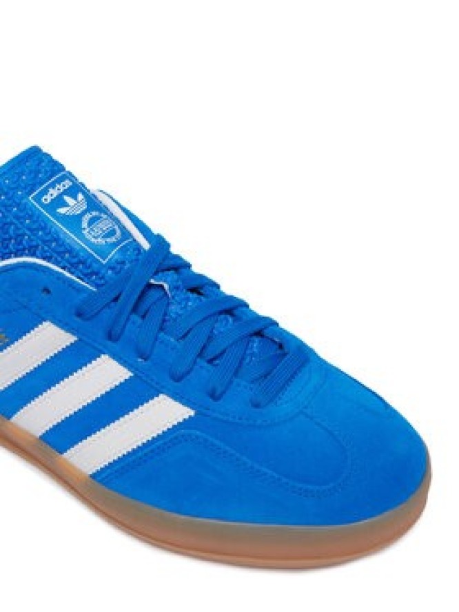 adidas Sneakersy Gazelle Indoor JI2061 Niebieski