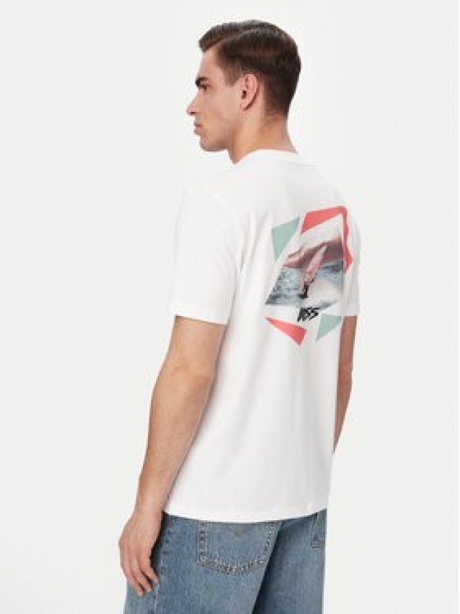 BOSS T-Shirt Movement 50561872 Kremowy Regular Fit